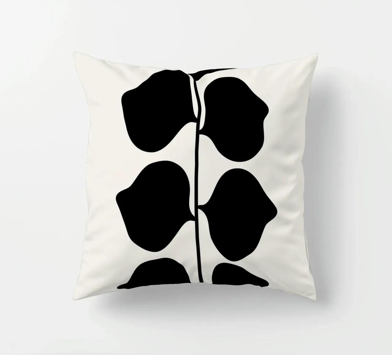 Foglioso cuscino da Rose Beck Art