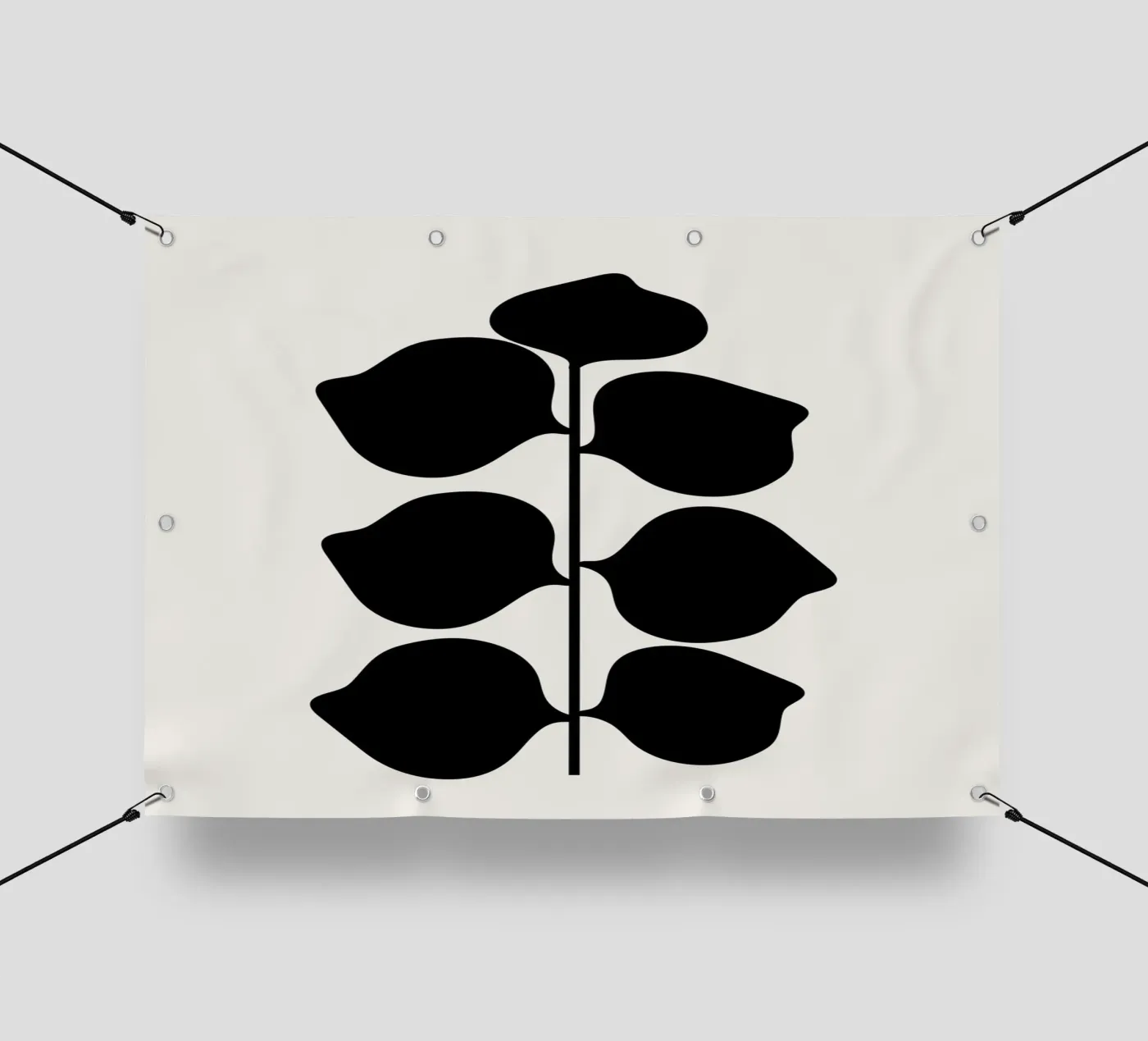 Leafy telo in pvc da Rose Beck Art