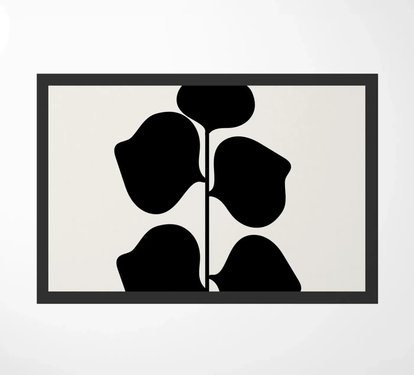 Leafy paillasson de Rose Beck Art