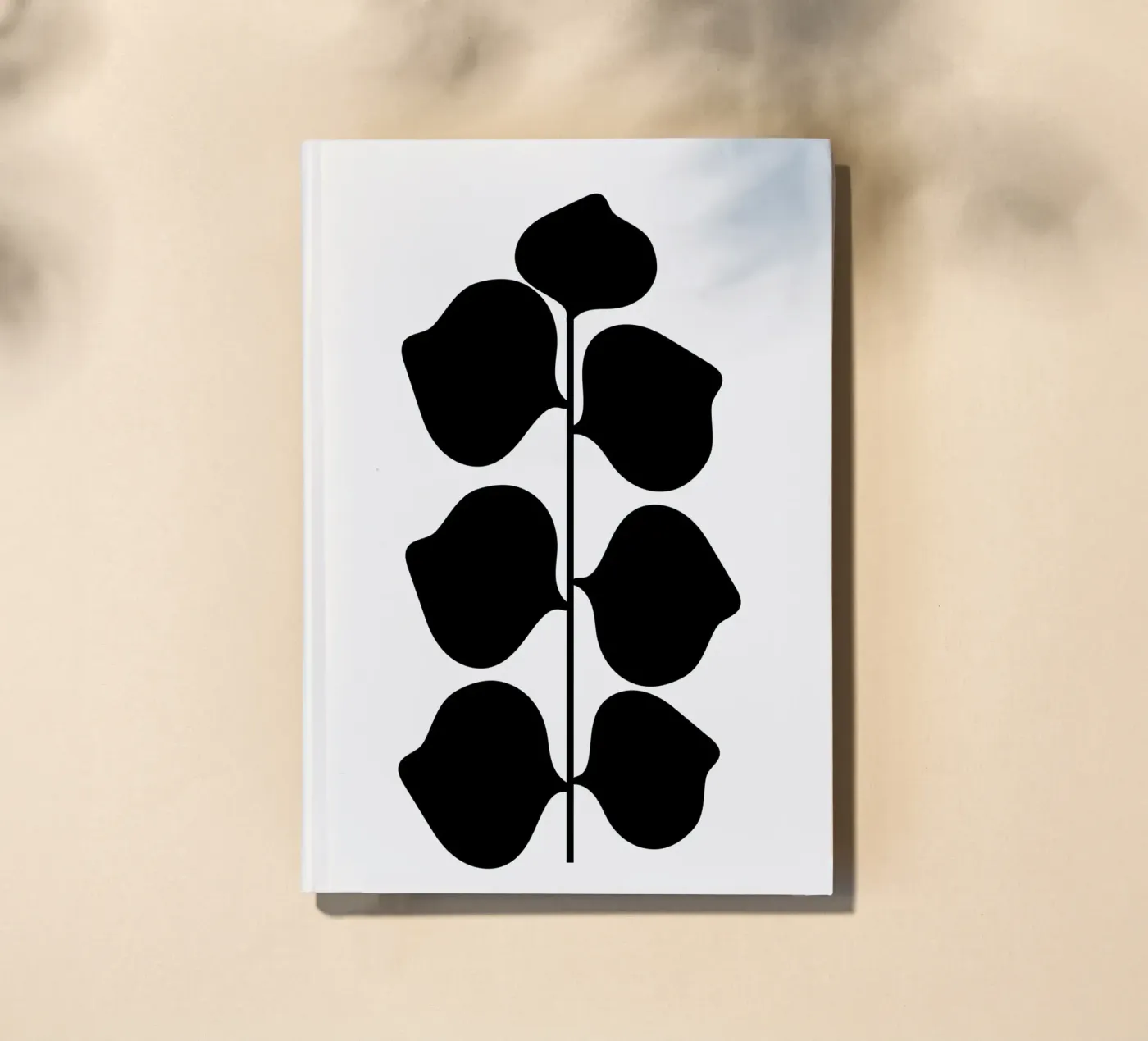 Leafy notebook by Rose Beck Art