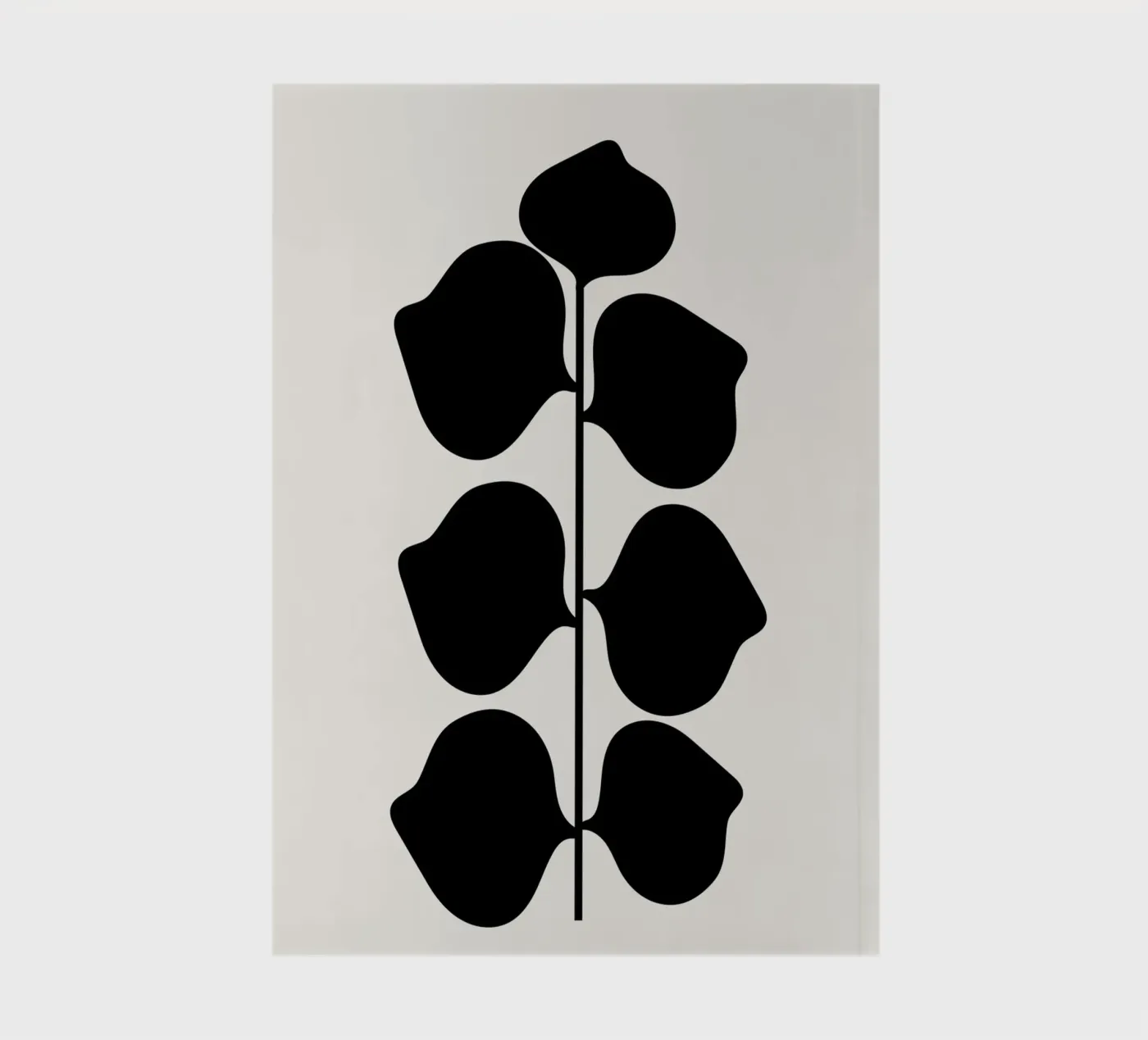 Leafy notebook by Rose Beck Art