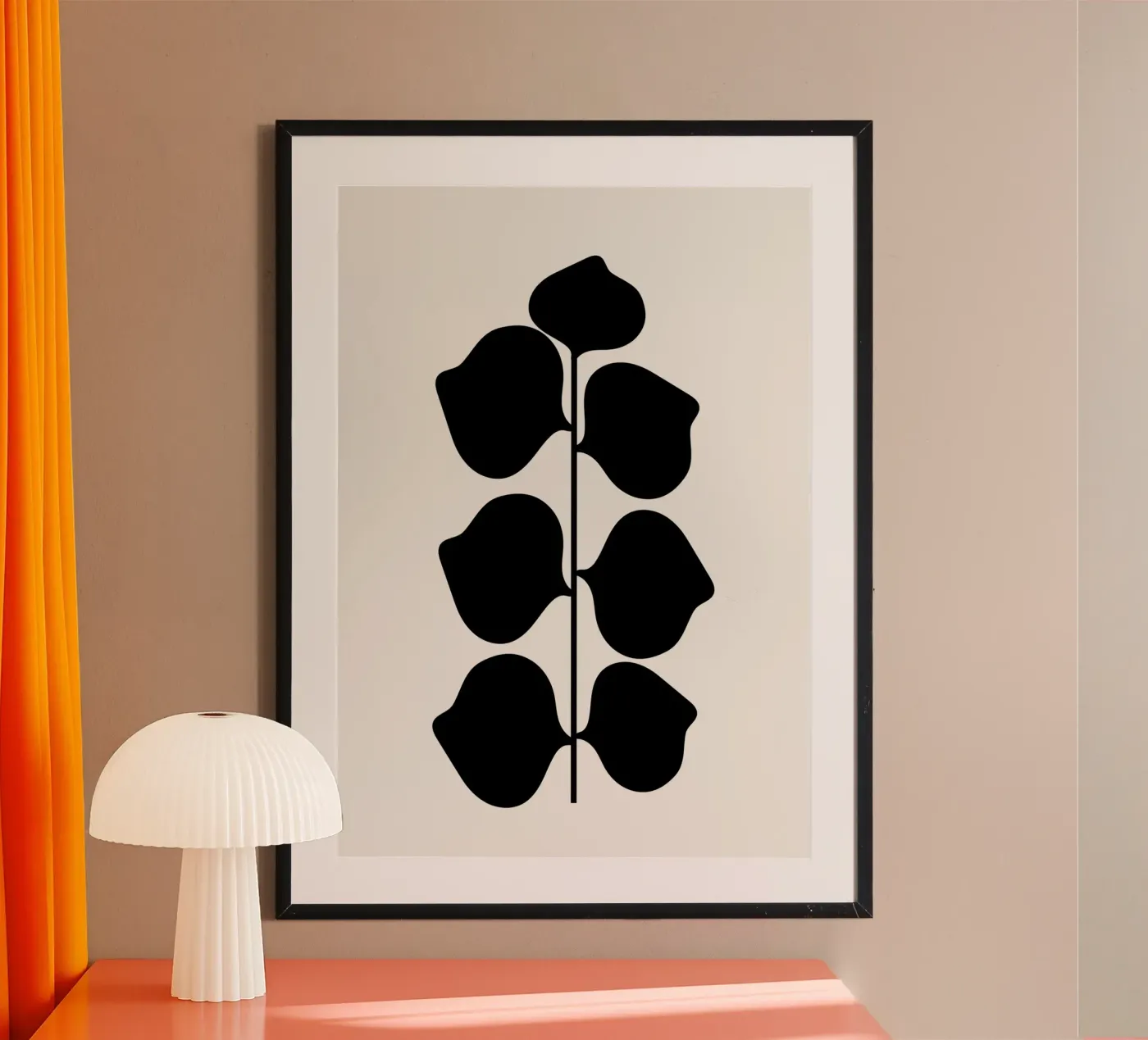 Leafy poster da Rose Beck Art