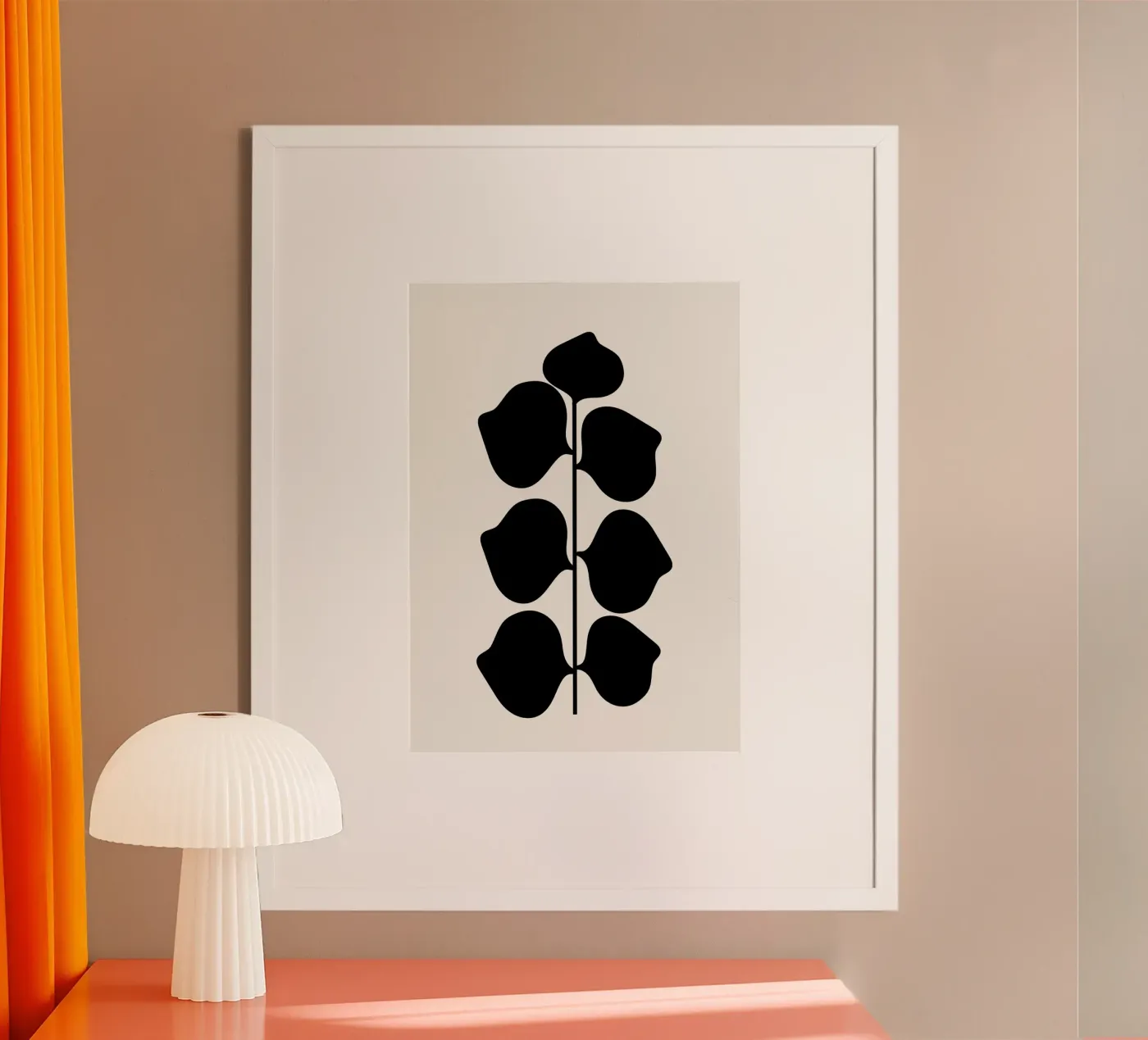 Leafy poster da Rose Beck Art