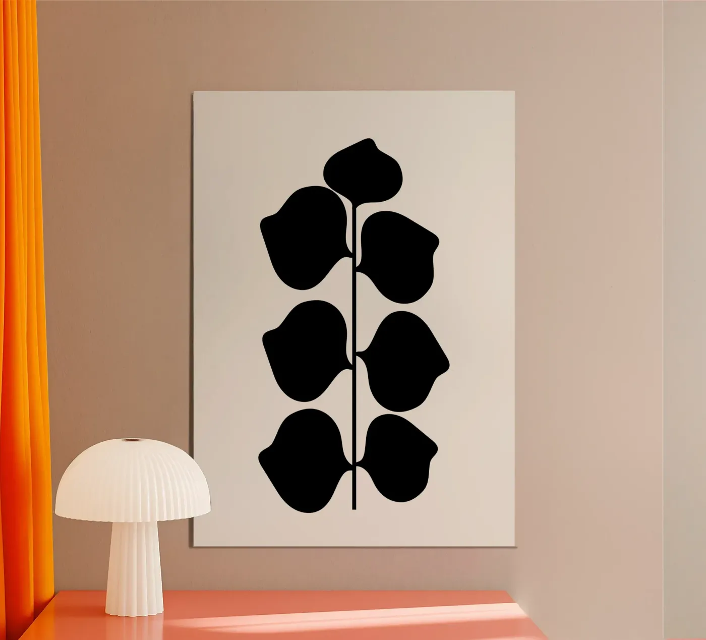 Leafy poster da Rose Beck Art