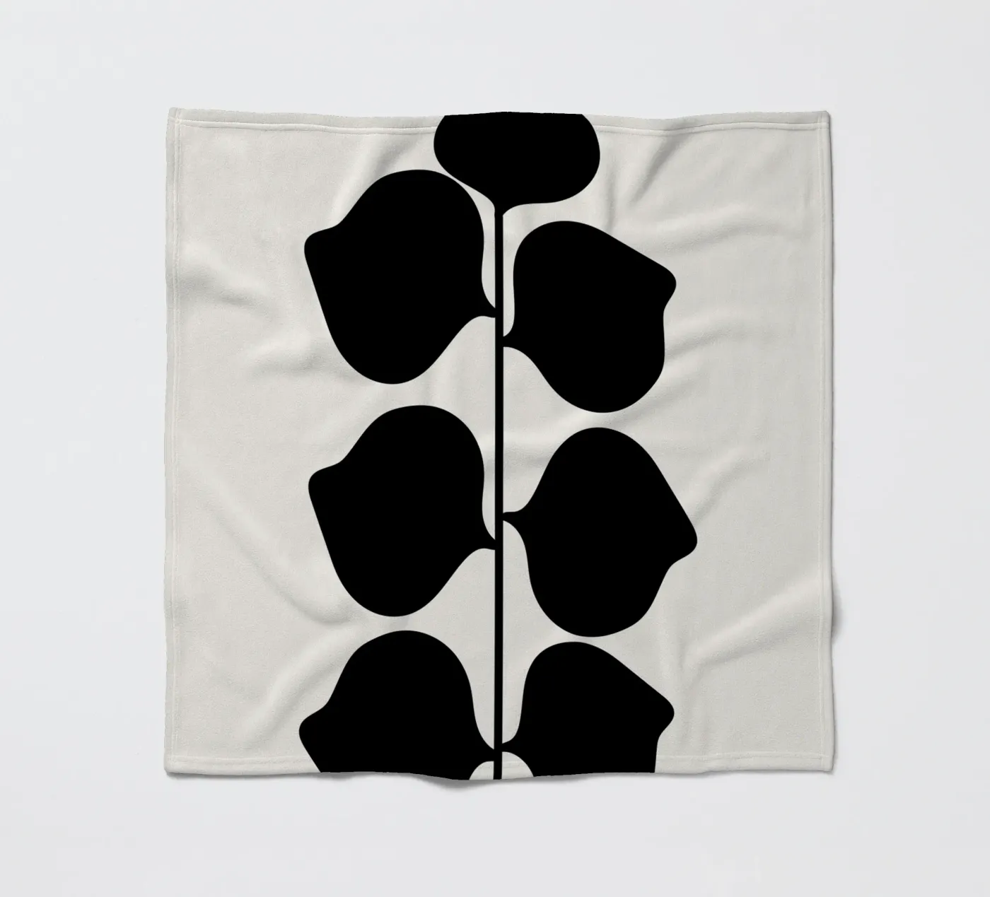 Foglioso coperta in pile da Rose Beck Art