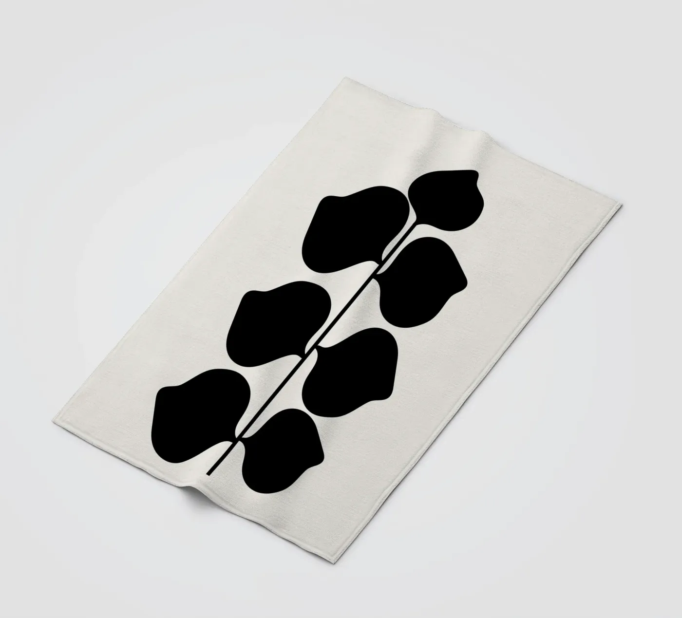 Foglioso coperta in pile da Rose Beck Art