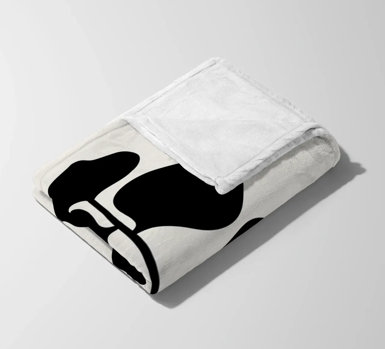 Bladrijk fleecedeken van Rose Beck Art