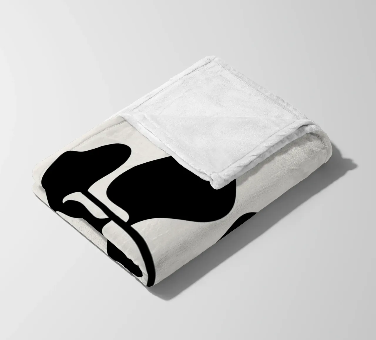 Bladrijk fleecedeken van Rose Beck Art