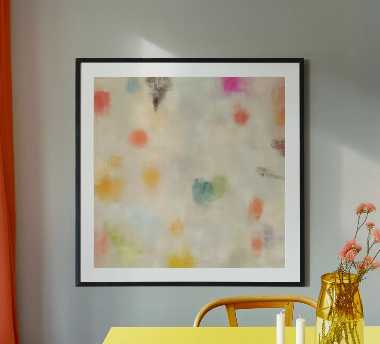 Earth Dreams poster met houten frame van Petra Lang