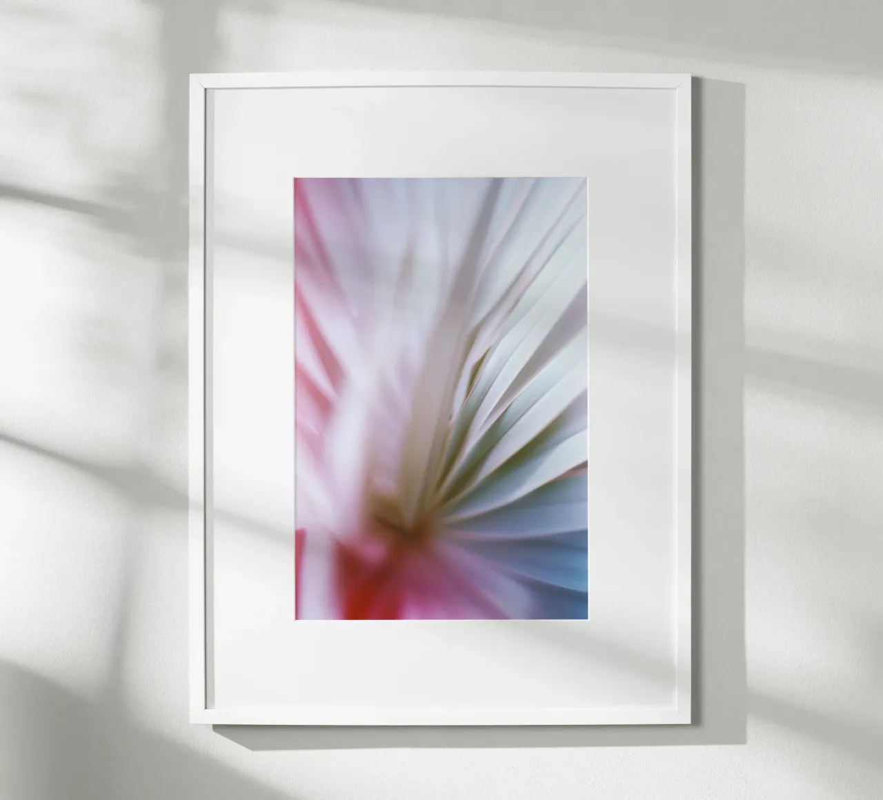 Pastel Palm Leaf carta hahnemühle da Indigo Tides Art