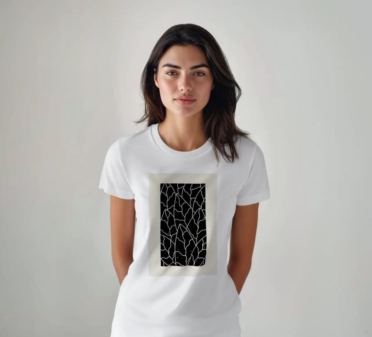 Leaves Puzzle t-shirt da Graphite