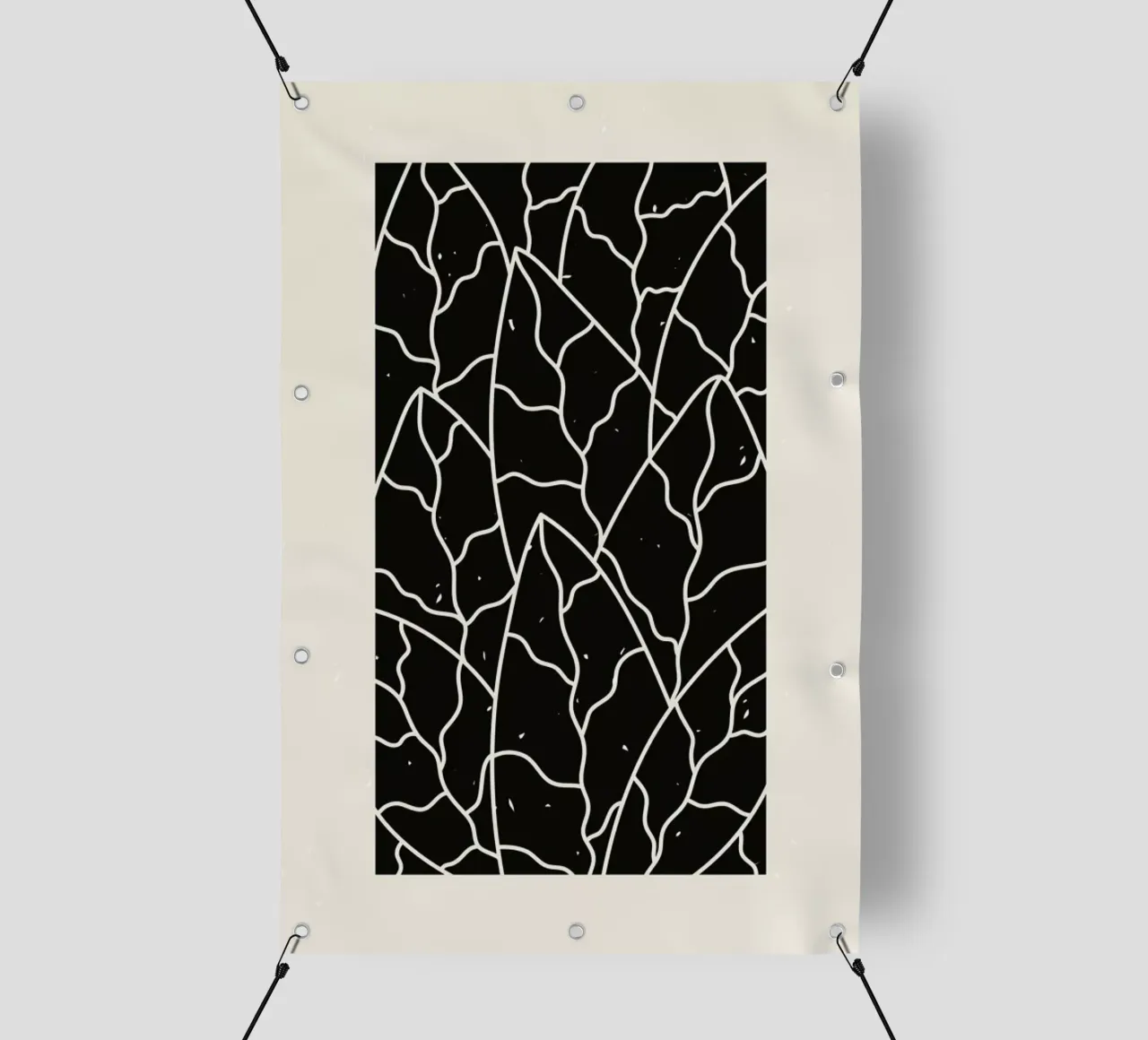 Leaves Puzzle telo in pvc da Graphite