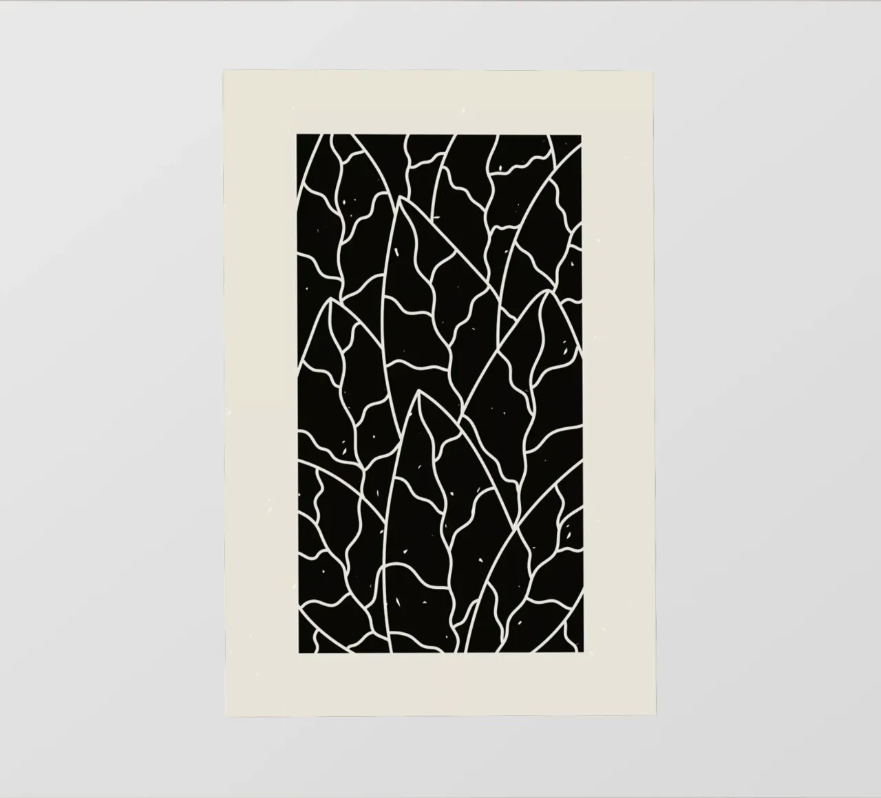 Leaves Puzzle telo in pvc da Graphite
