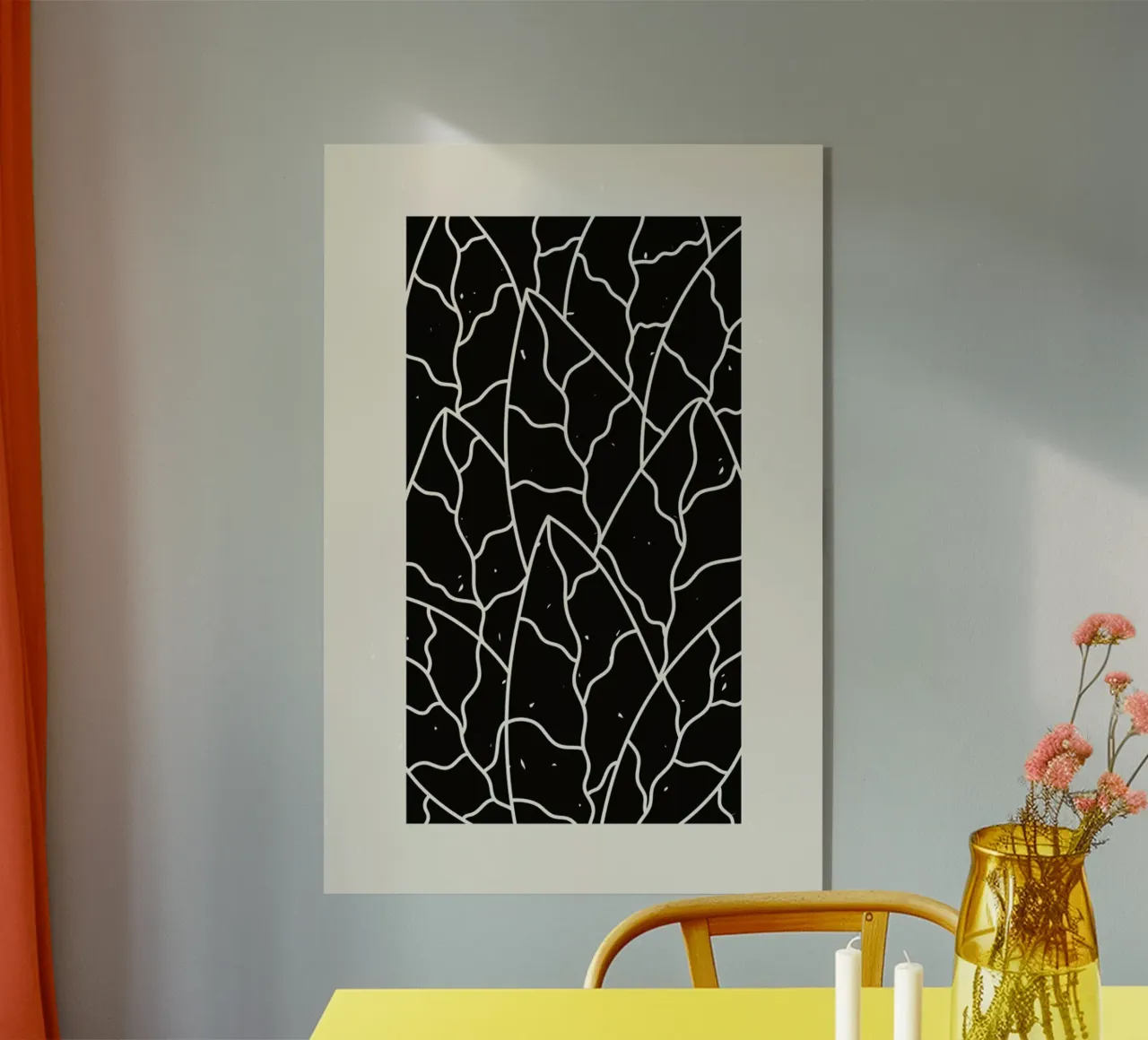 Leaves Puzzle plexiglass da Graphite