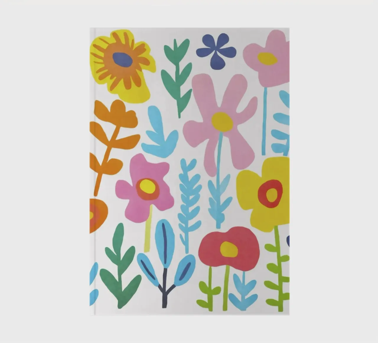 Groovy Flowers Summer Meadow notebook by Andrea Haase Modern Home