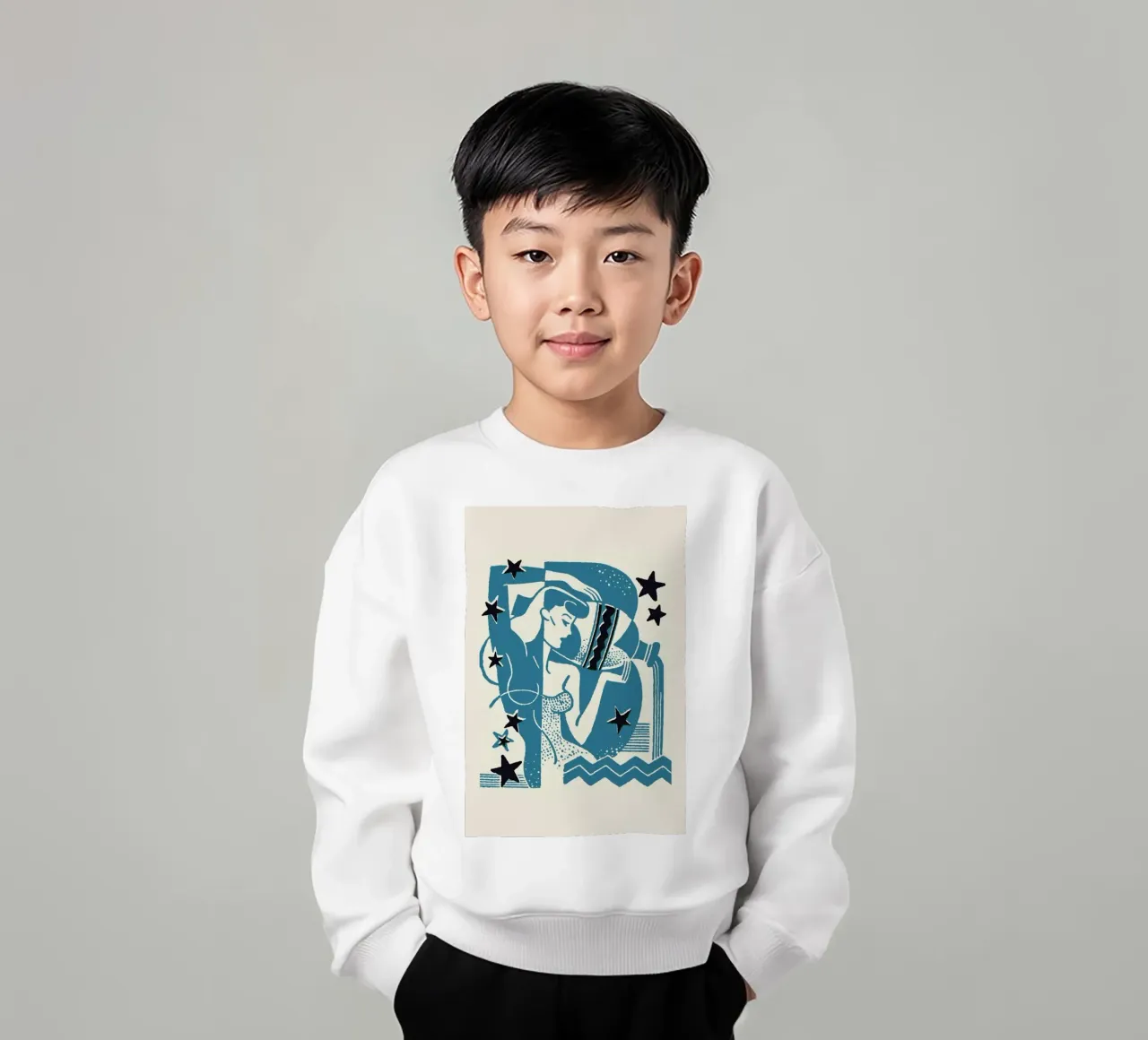 Maiden kids sweatshirt by Pure