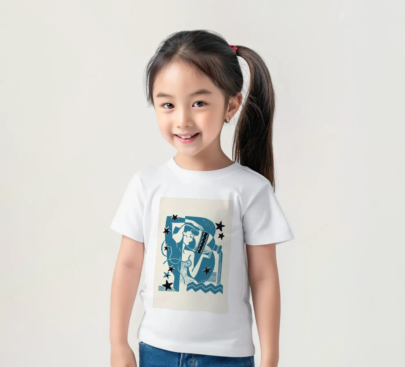 Maiden t-shirt bambini da Pure