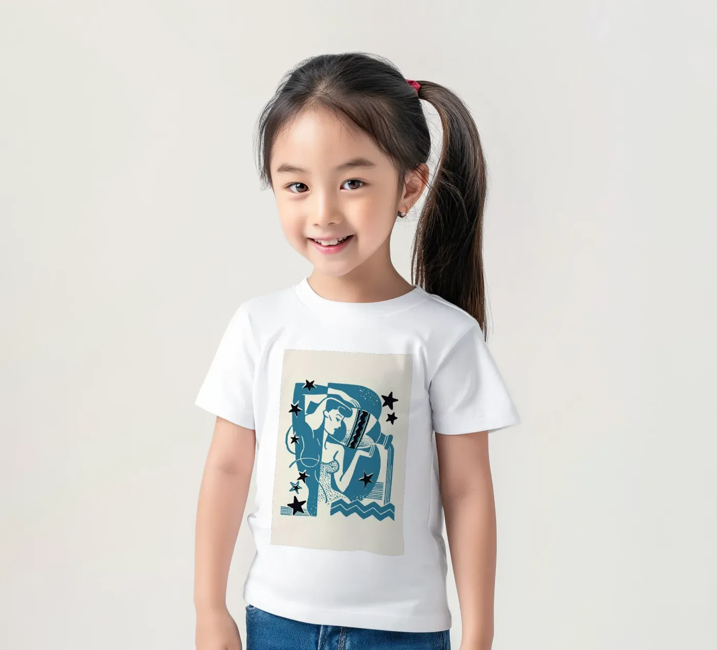 Maiden t-shirt bambini da Pure