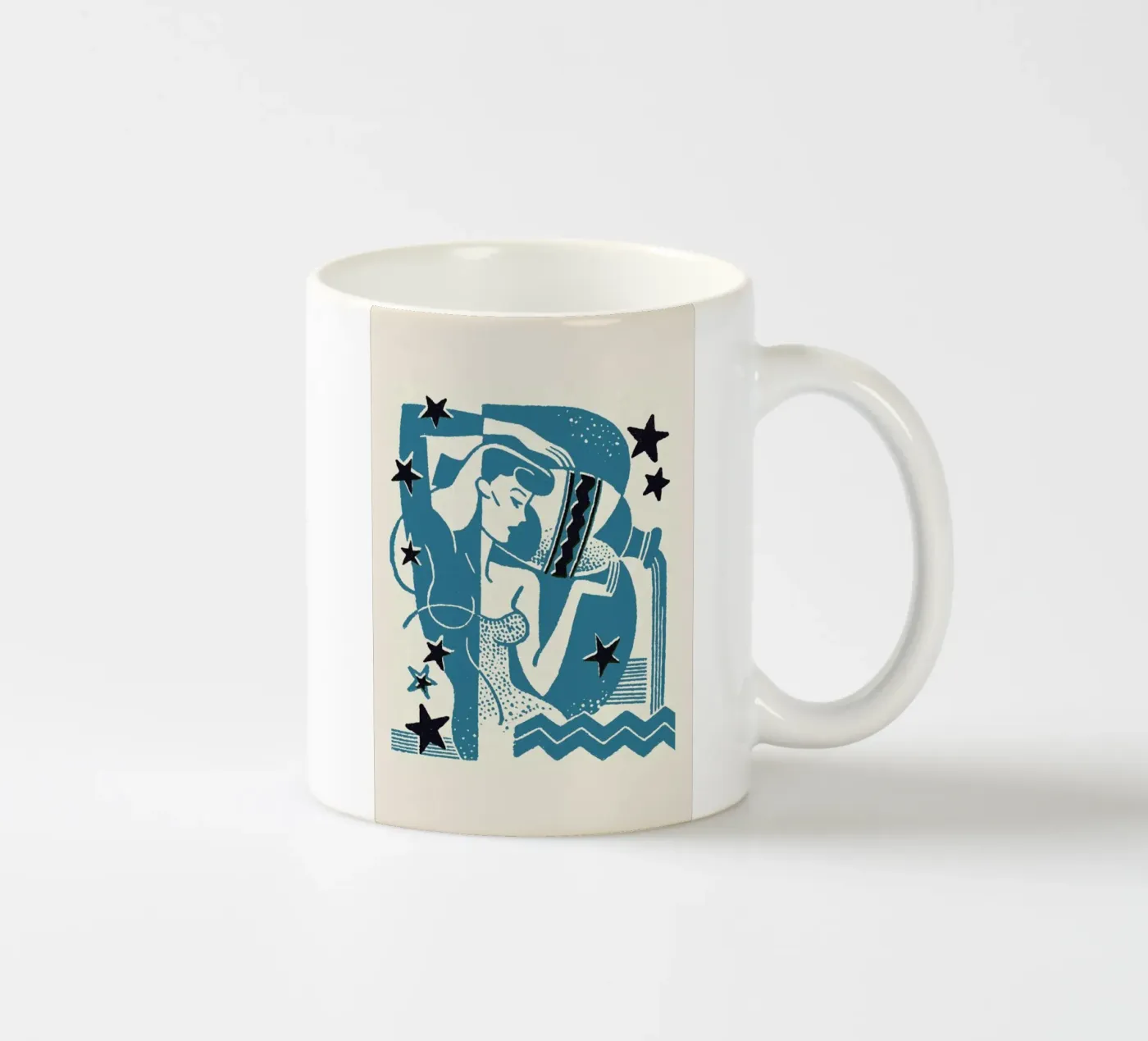 Maiden ceramic mug by Pure