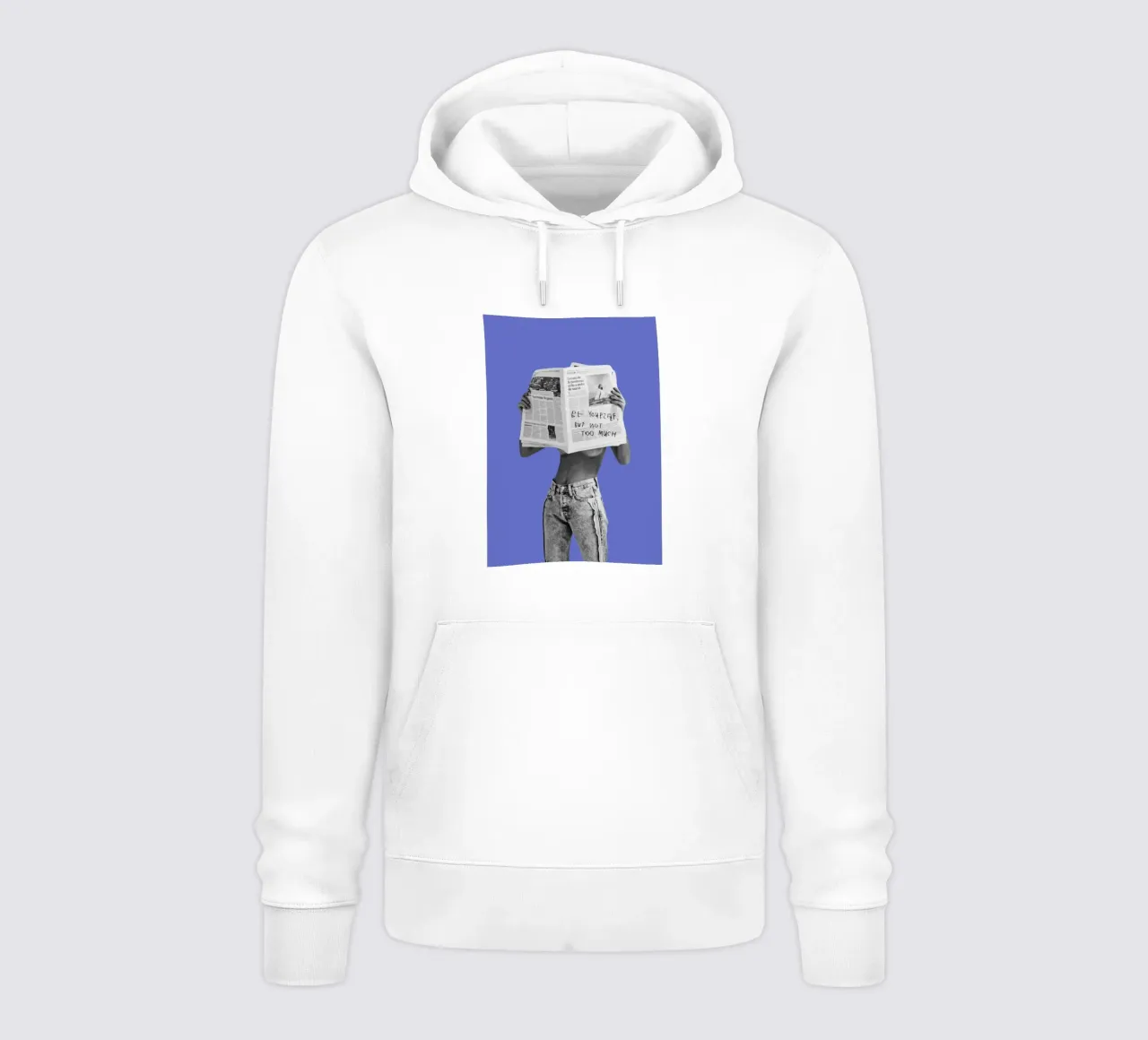 BE YOURSELF felpa con cappuccio da Einfach Uebel