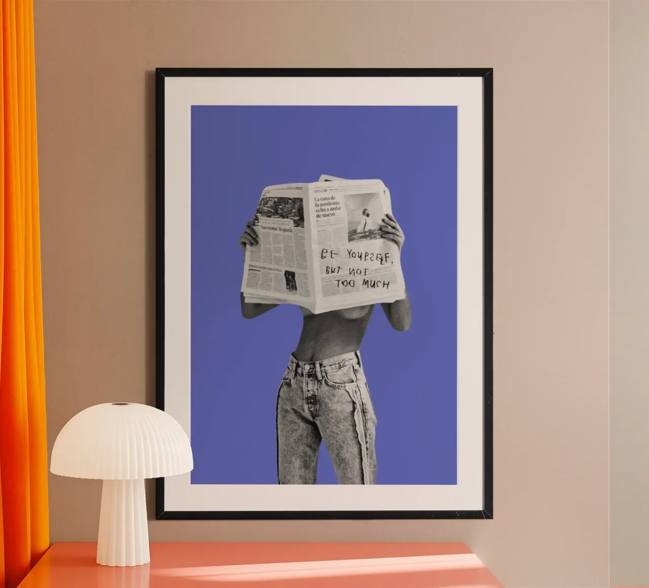 BE YOURSELF poster da Einfach Uebel