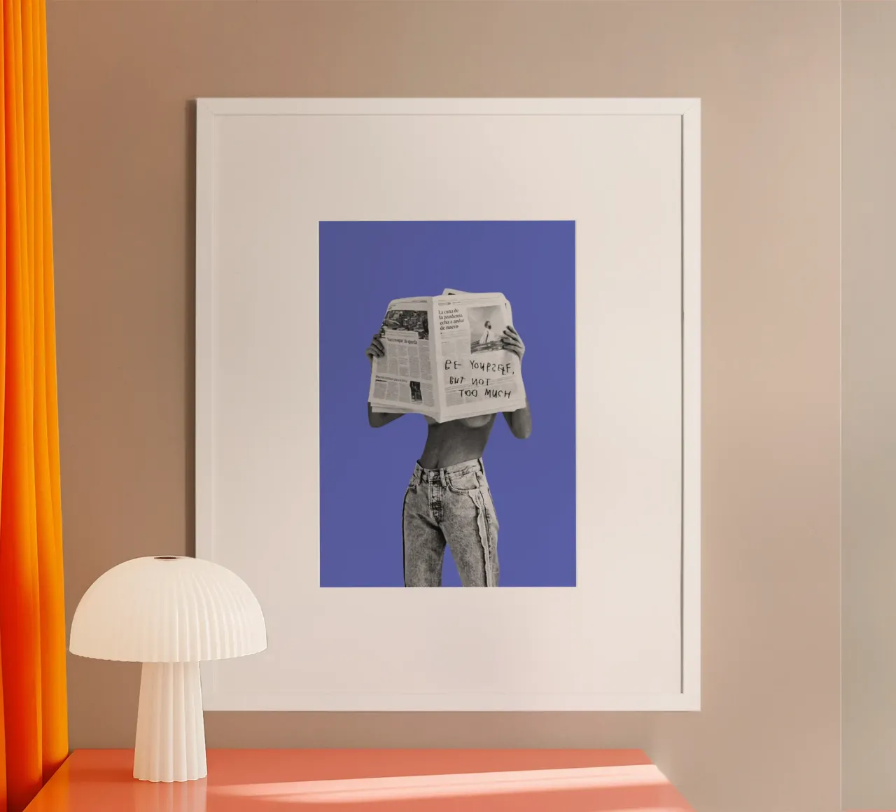 BE YOURSELF poster da Einfach Uebel