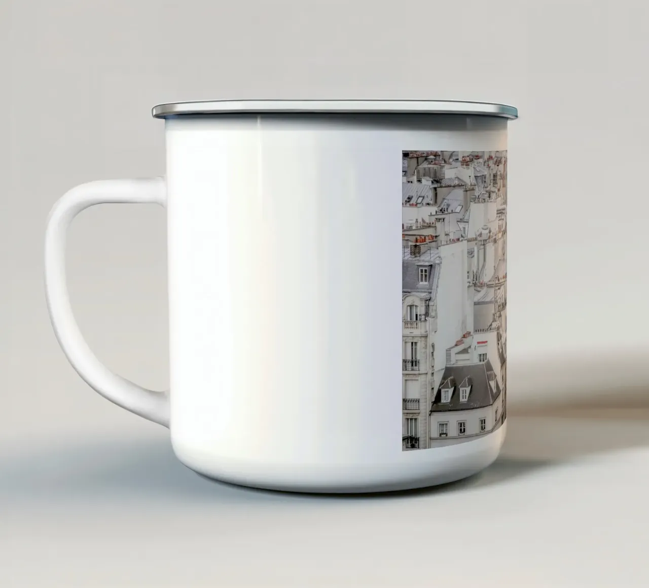 Roof Tops In Paris tazza in smalto da Magdalena Martin Photography