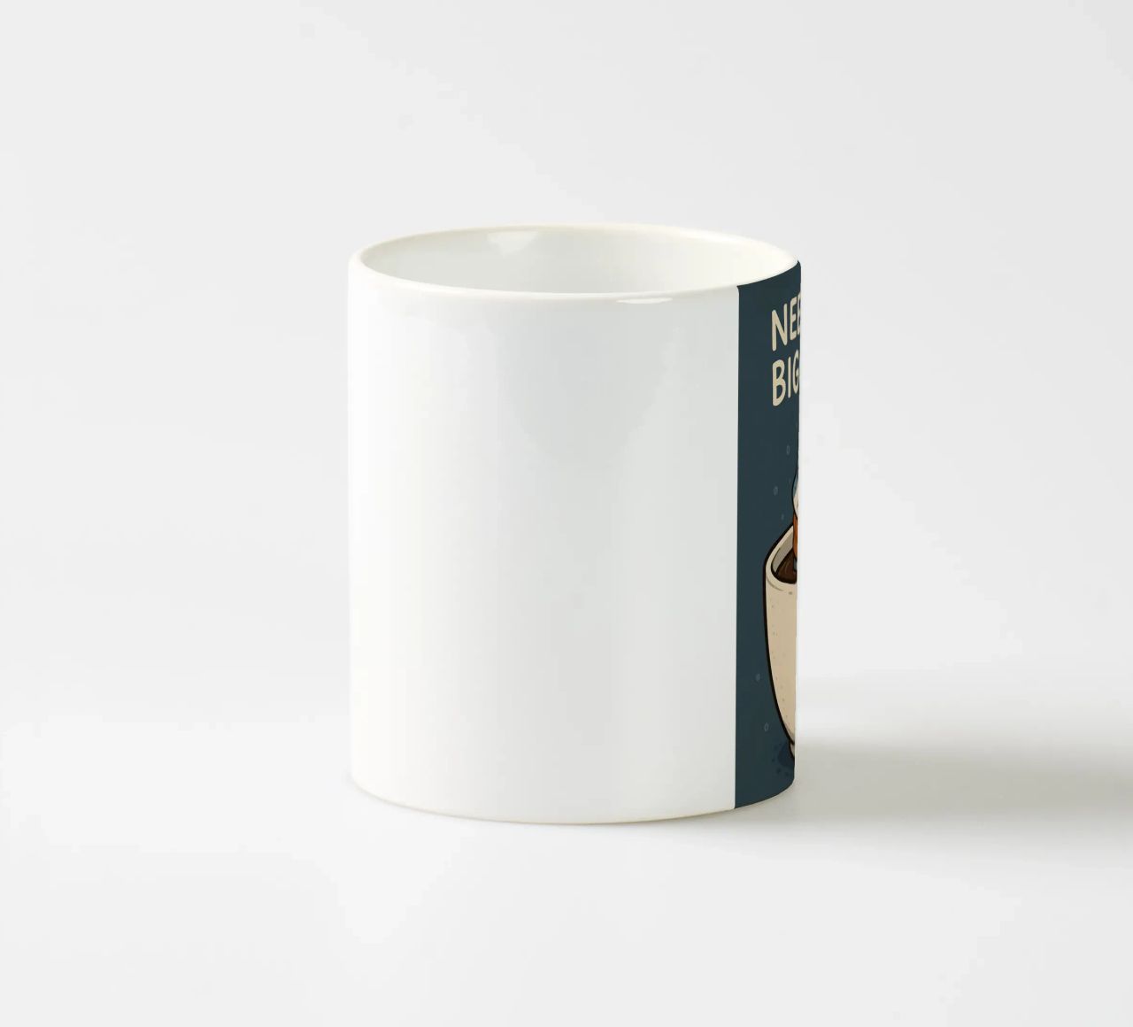 Meme divertente sullo squalo tazza in ceramica da Funny Humor Art