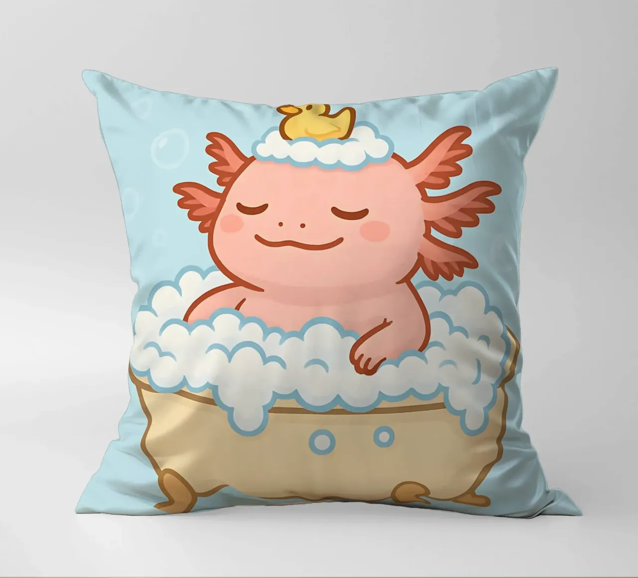 Funny Axolotl Meme cuscino da Funny Humor Art