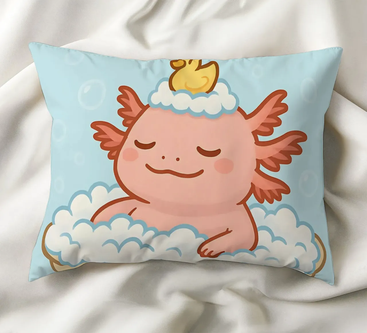 Funny Axolotl Meme cuscino da Funny Humor Art