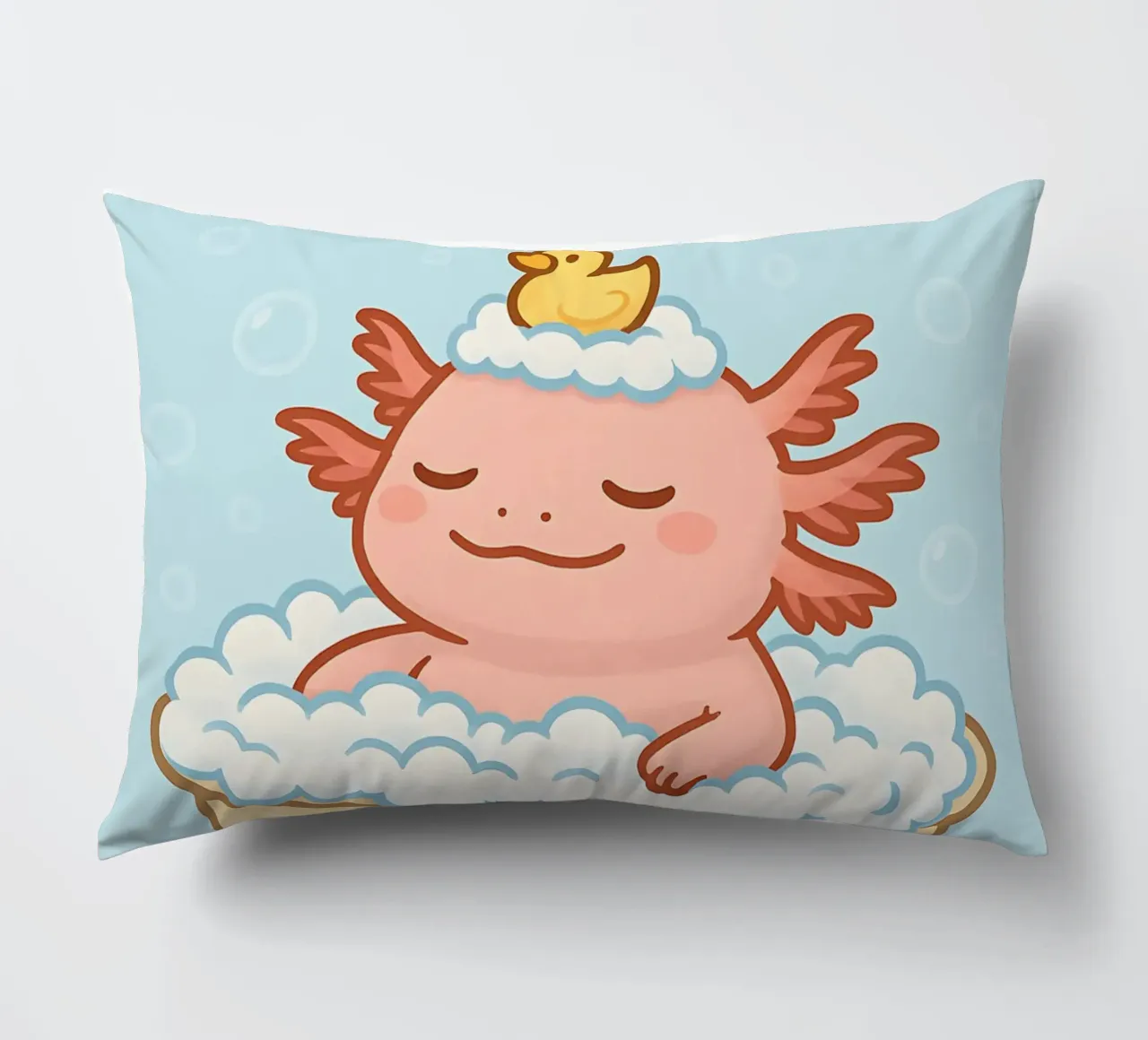 Funny Axolotl Meme cuscino da Funny Humor Art