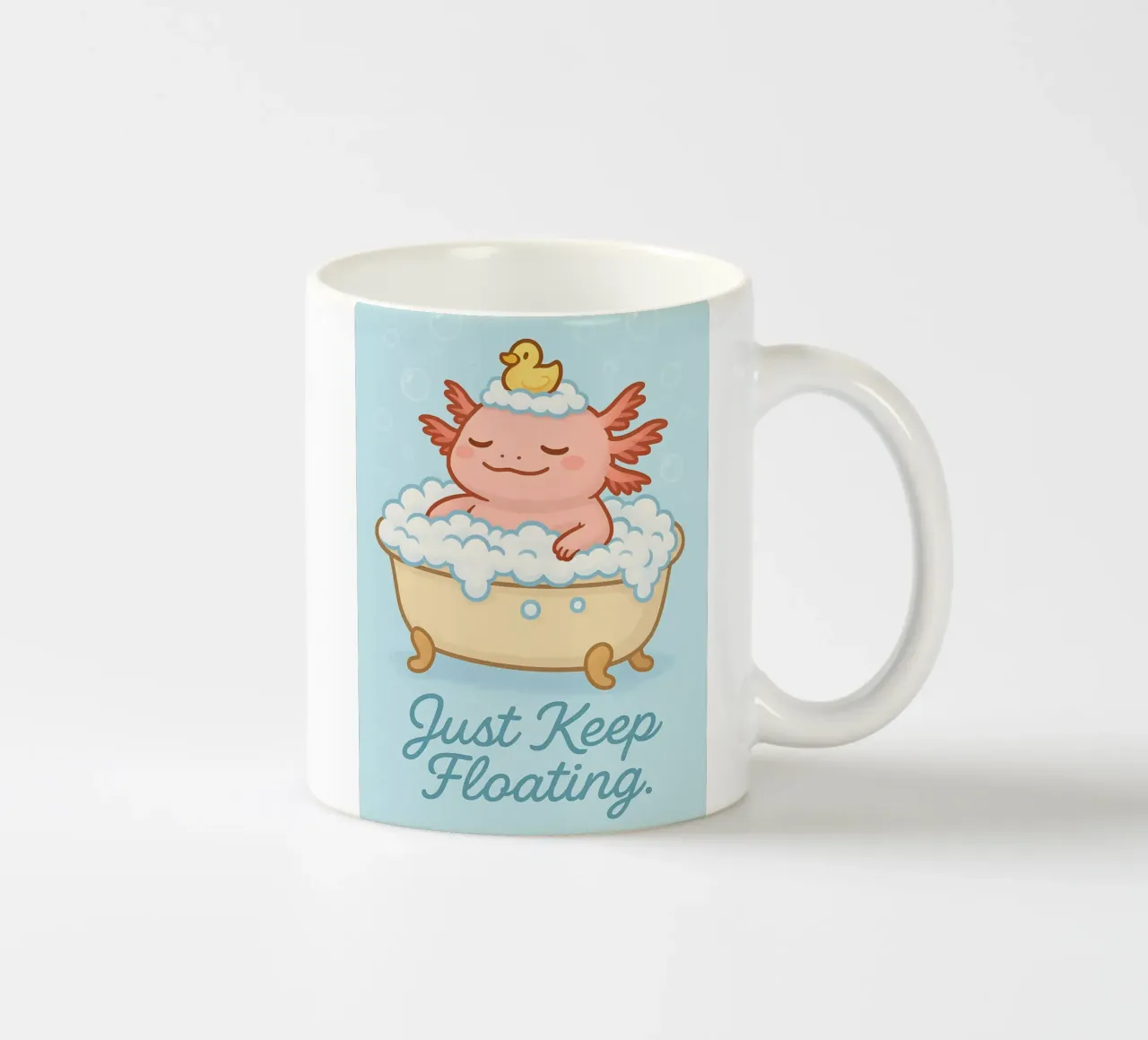 Funny Axolotl Meme tazza in ceramica da Funny Humor Art