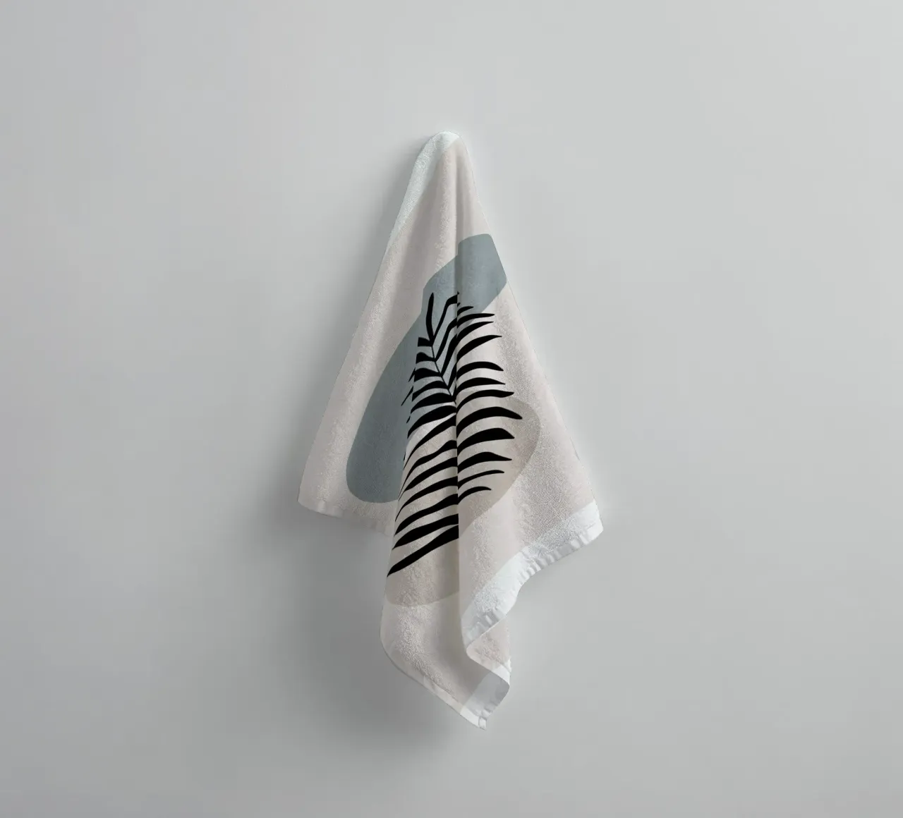 Stone Reed towel by Pure
