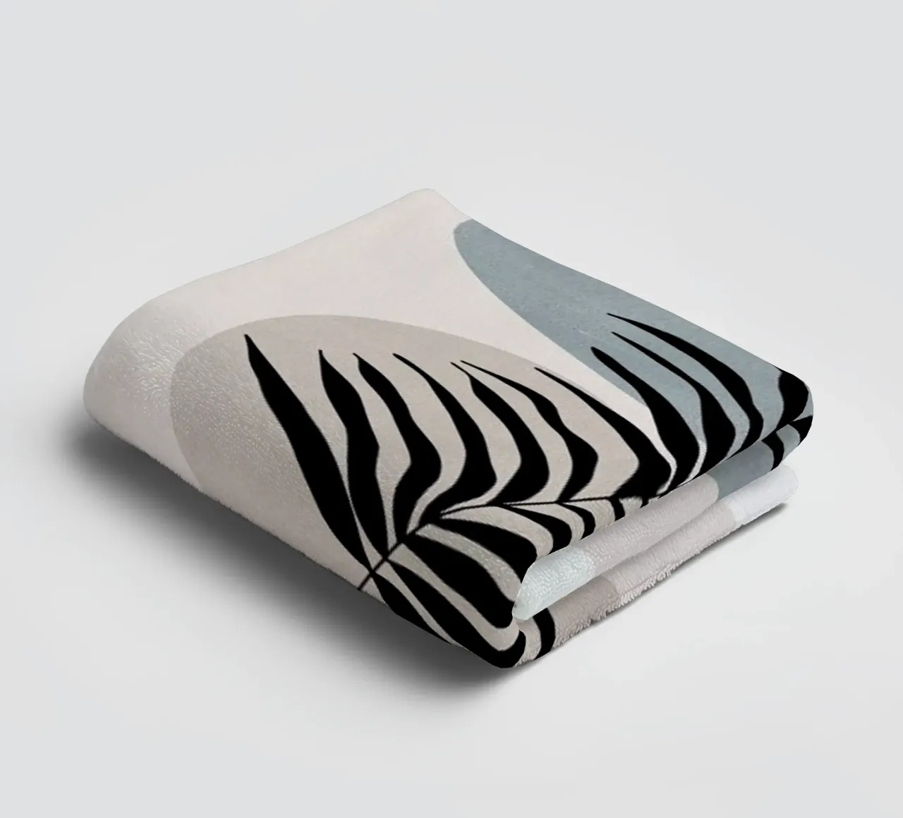 Stone Reed towel by Pure