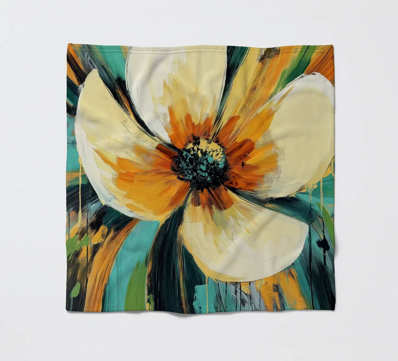 Fiore coperta in pile da Imagine