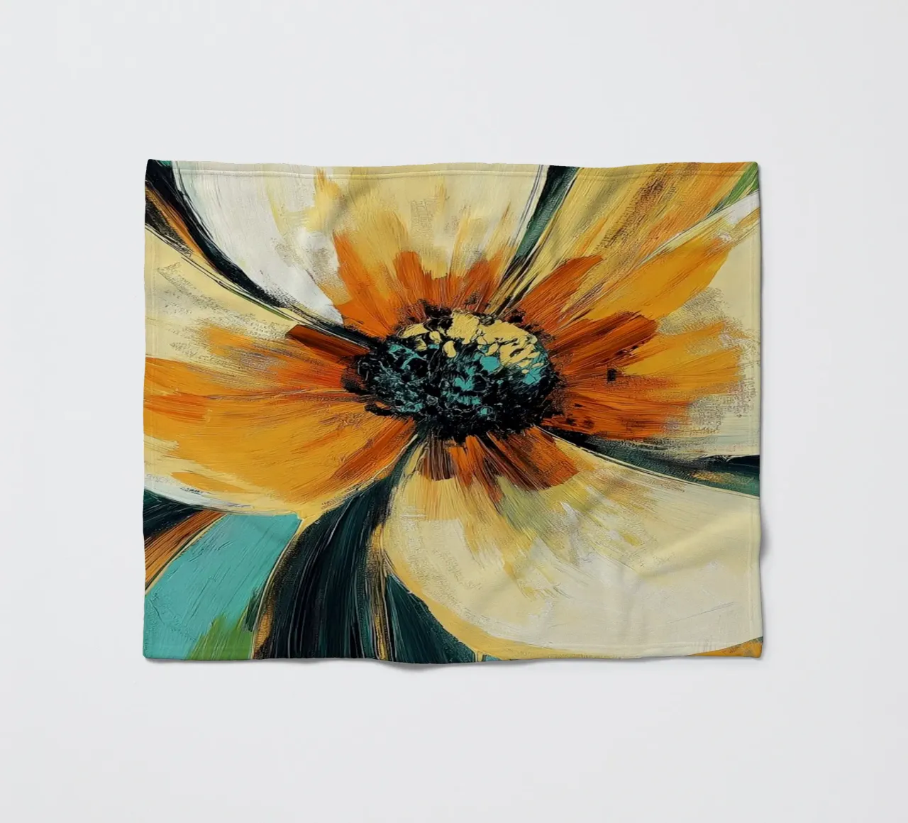 Fiore coperta in pile da Imagine