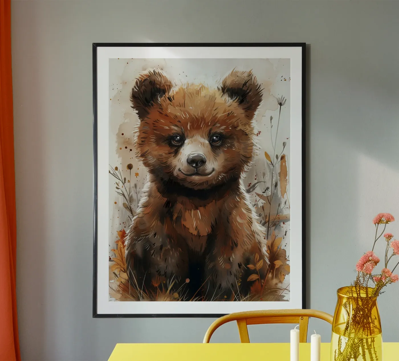 Baby Bear poster da Mateo