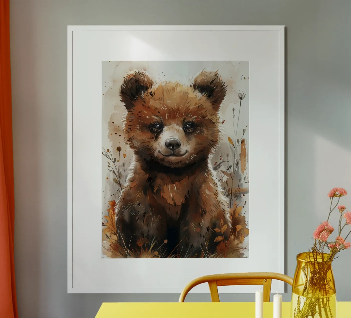 Baby Bear poster da Mateo