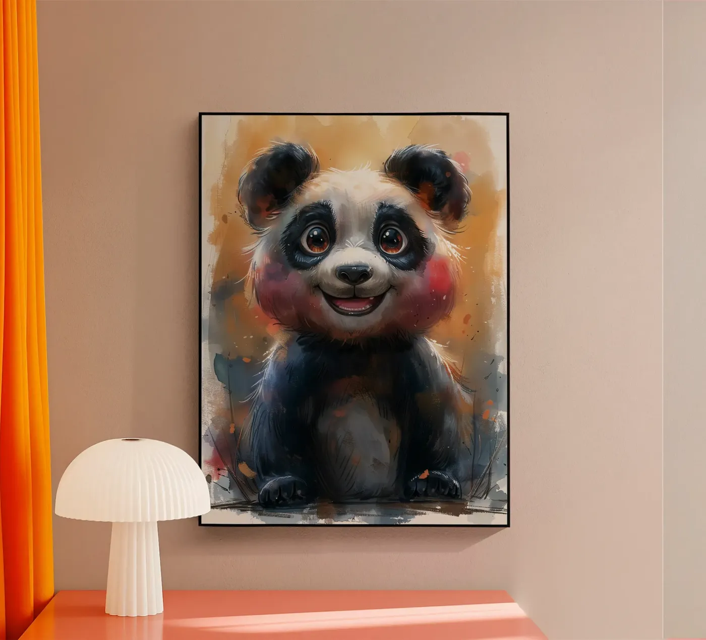 Baby Panda plexiglass da Mateo