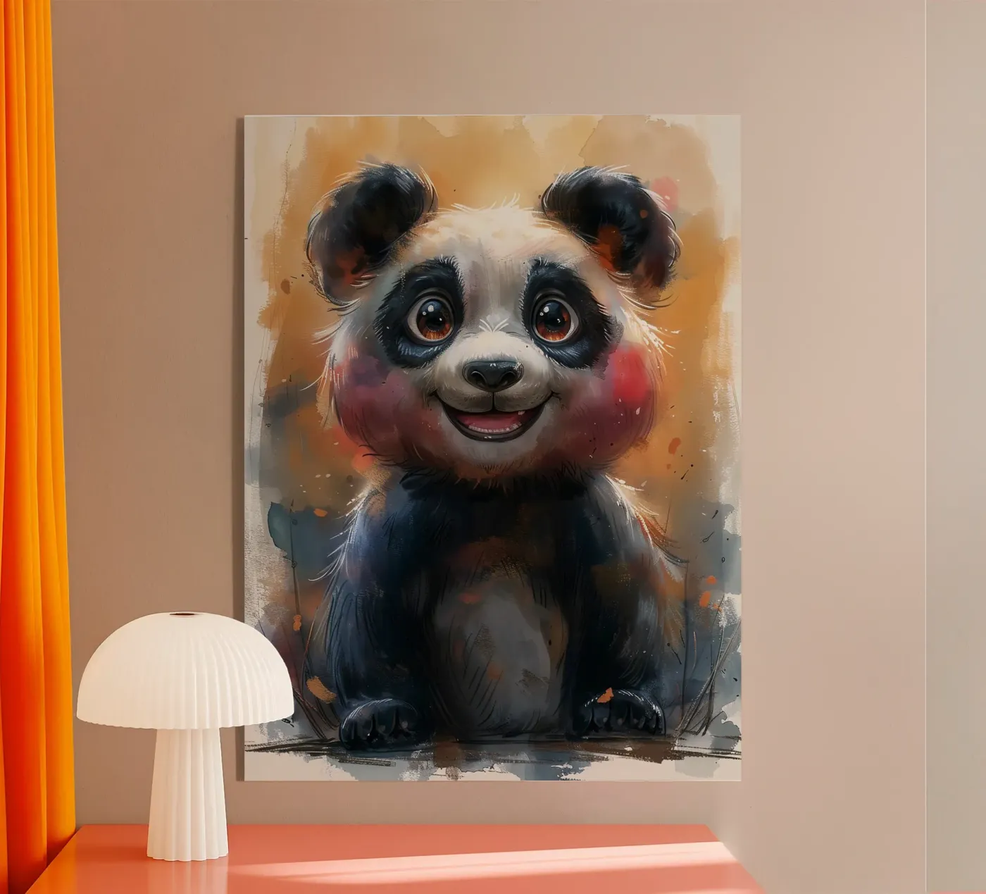 Baby Panda plexiglass da Mateo
