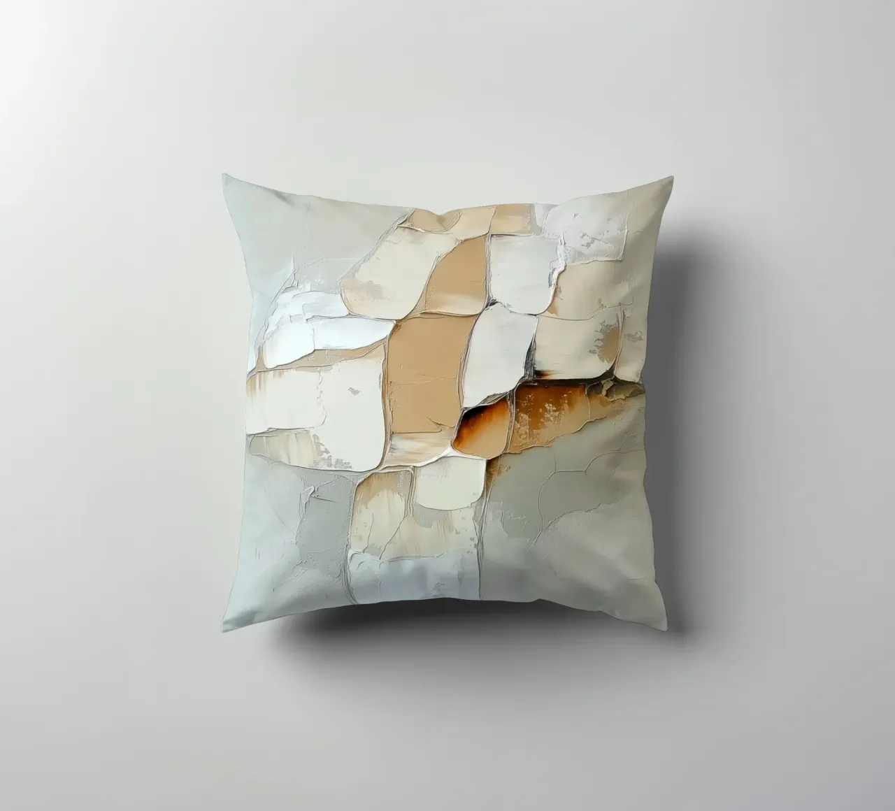 Creme abstract cuscino da Imagine