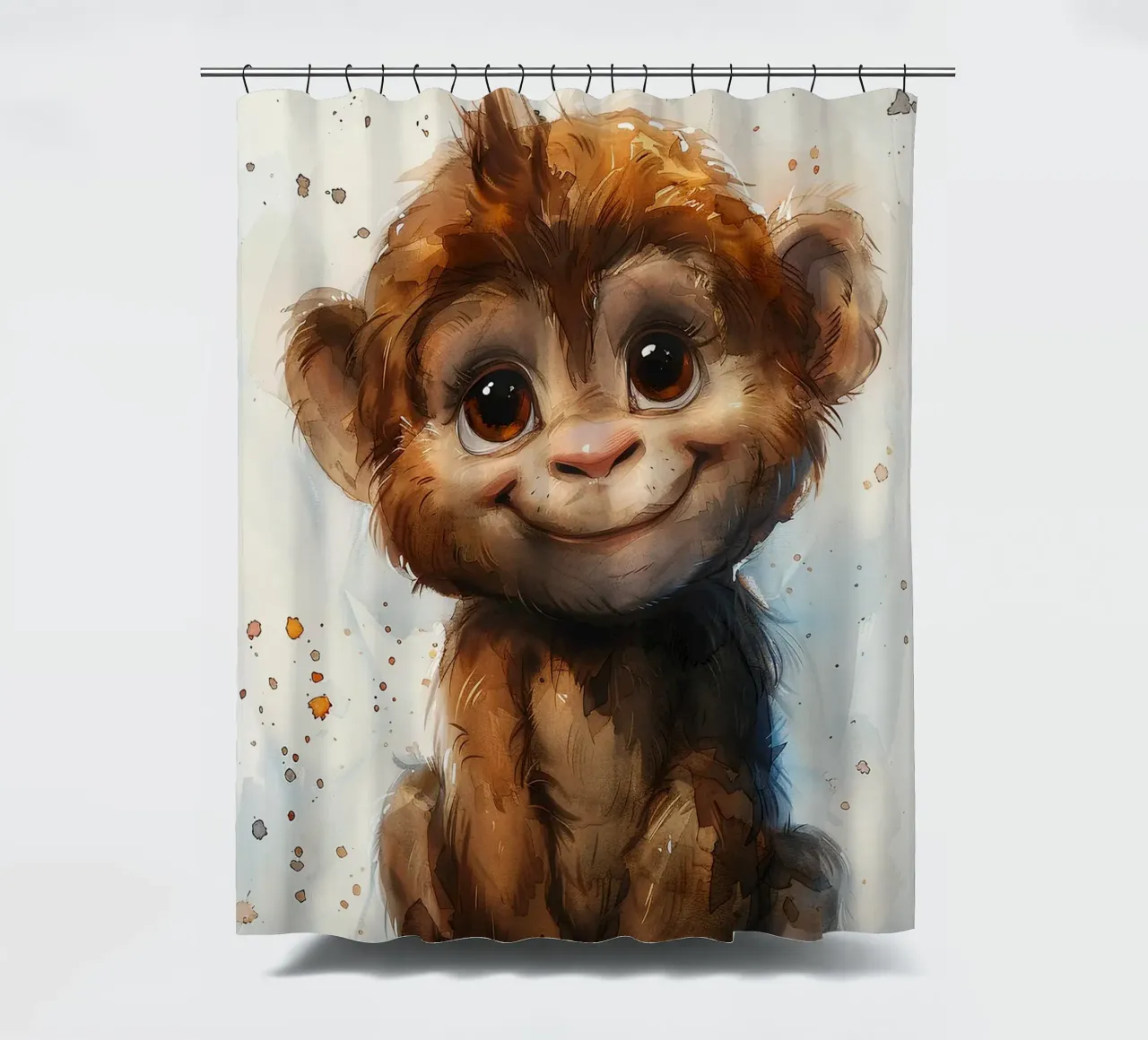 Baby Monkey tenda da doccia da Mateo