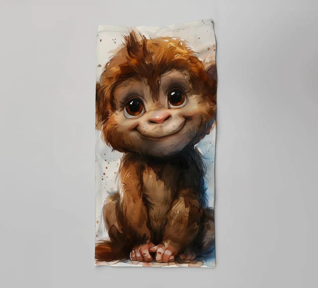 Baby Monkey asciugamano da bagno da Mateo