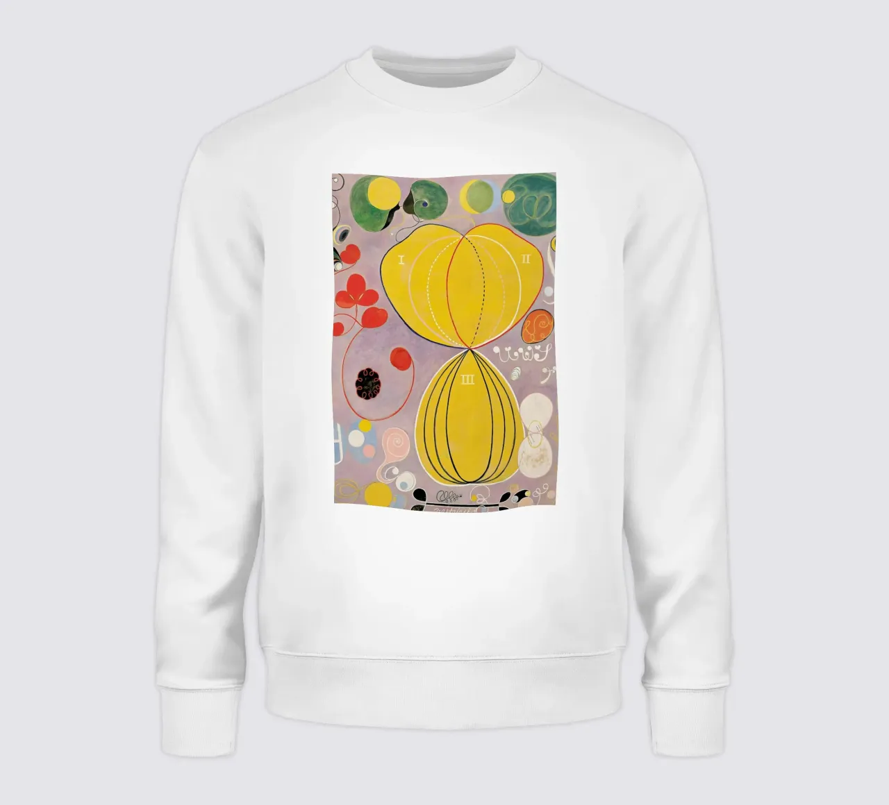 Hilma af Klint - The Ten Largest, No. 7 III felpa da Vintage by JUNIQE