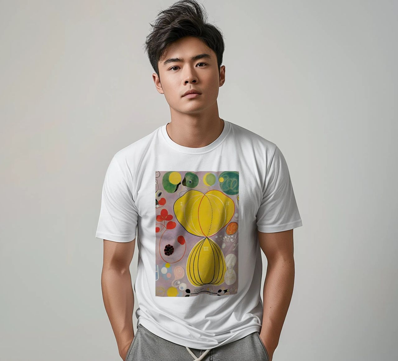 Hilma af Klint - The Ten Largest, No. 7 III t-shirt da Vintage by JUNIQE