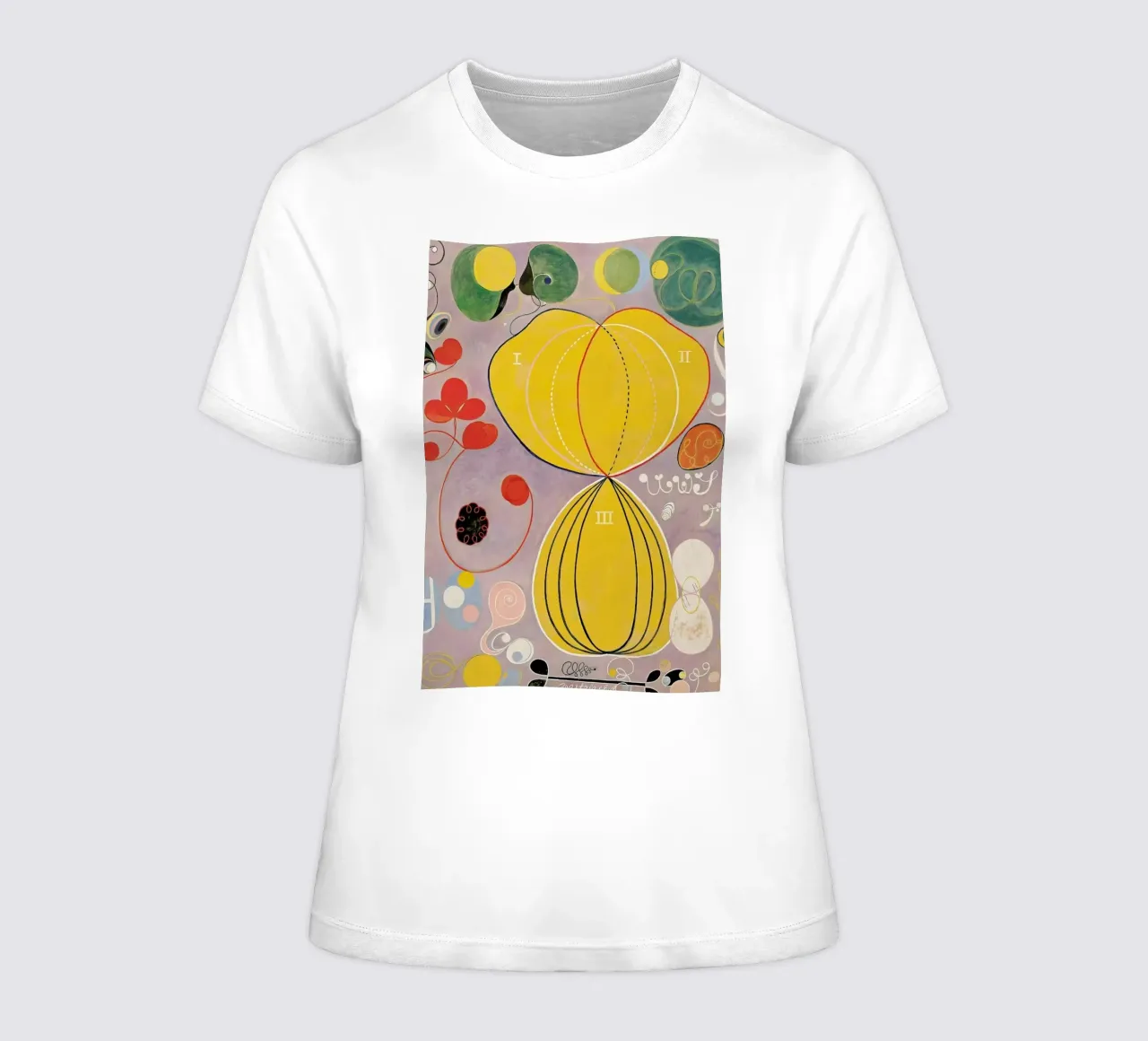 Hilma af Klint - The Ten Largest, No. 7 III t-shirt da donna da Vintage by JUNIQE