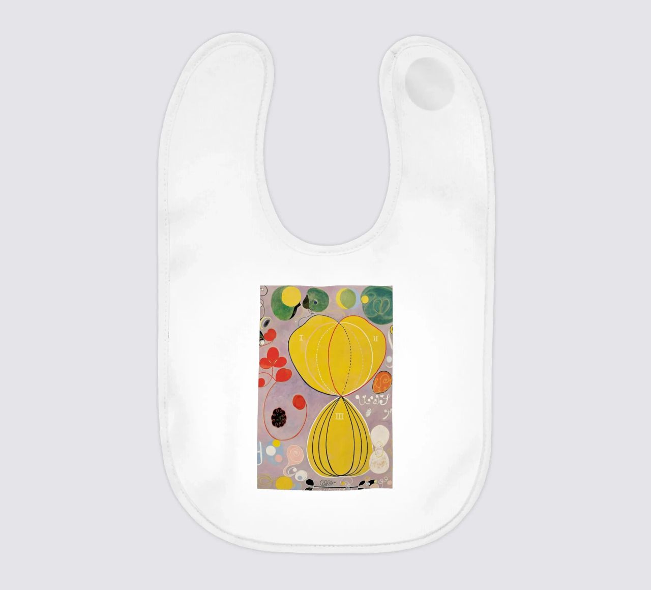 Hilma af Klint - The Ten Largest, No. 7 III bavaglino da Vintage by JUNIQE