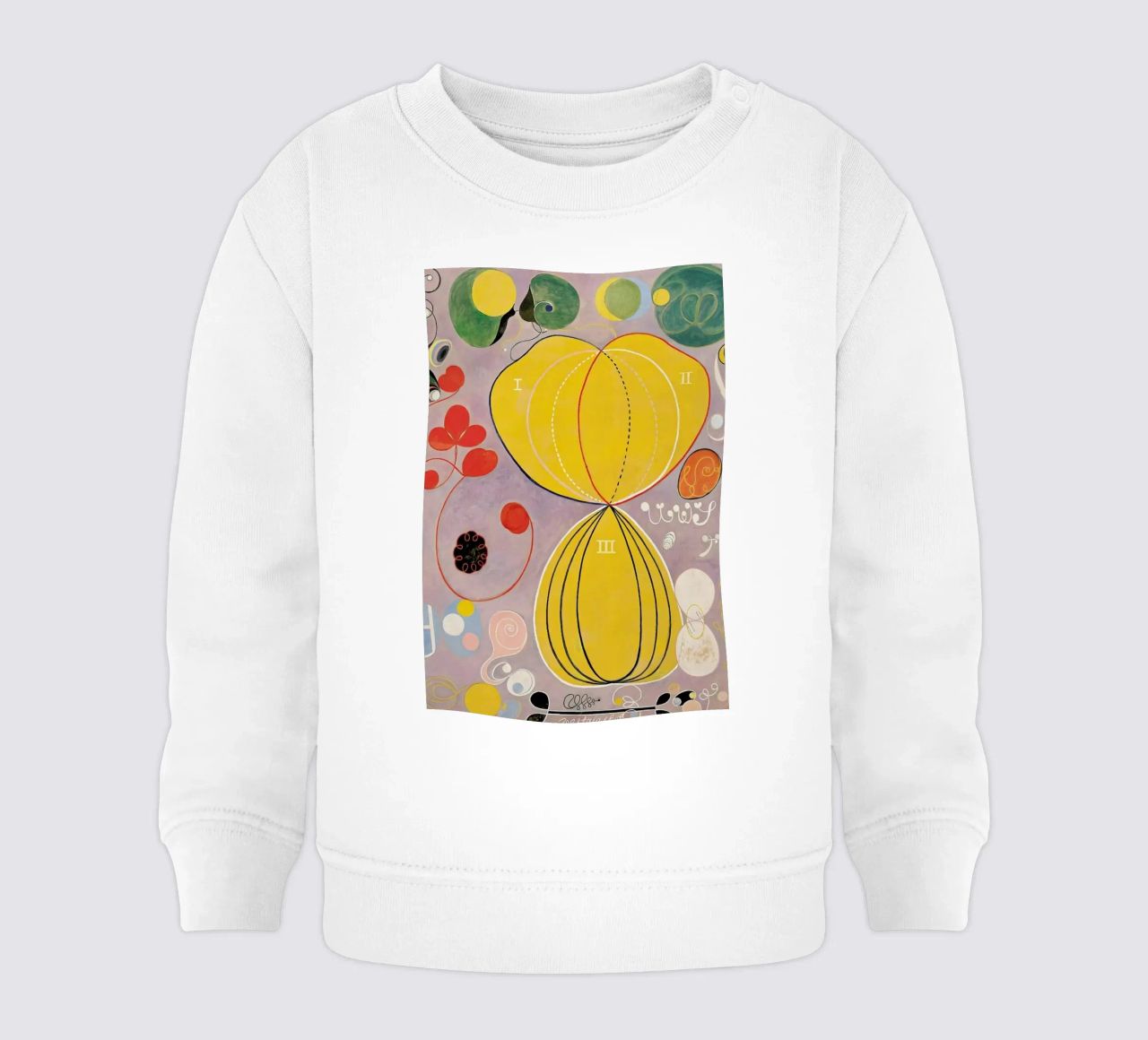 Hilma af Klint - The Ten Largest, No. 7 III felpa neonato da Vintage by JUNIQE