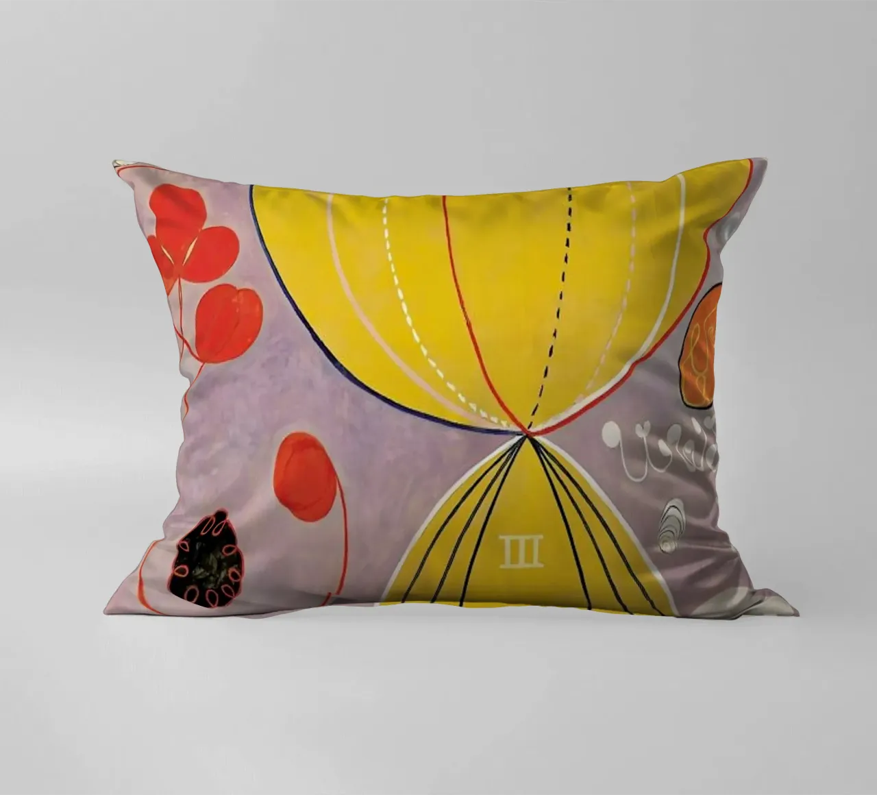 Hilma af Klint - The Ten Largest, No. 7 III cuscino da Vintage by JUNIQE