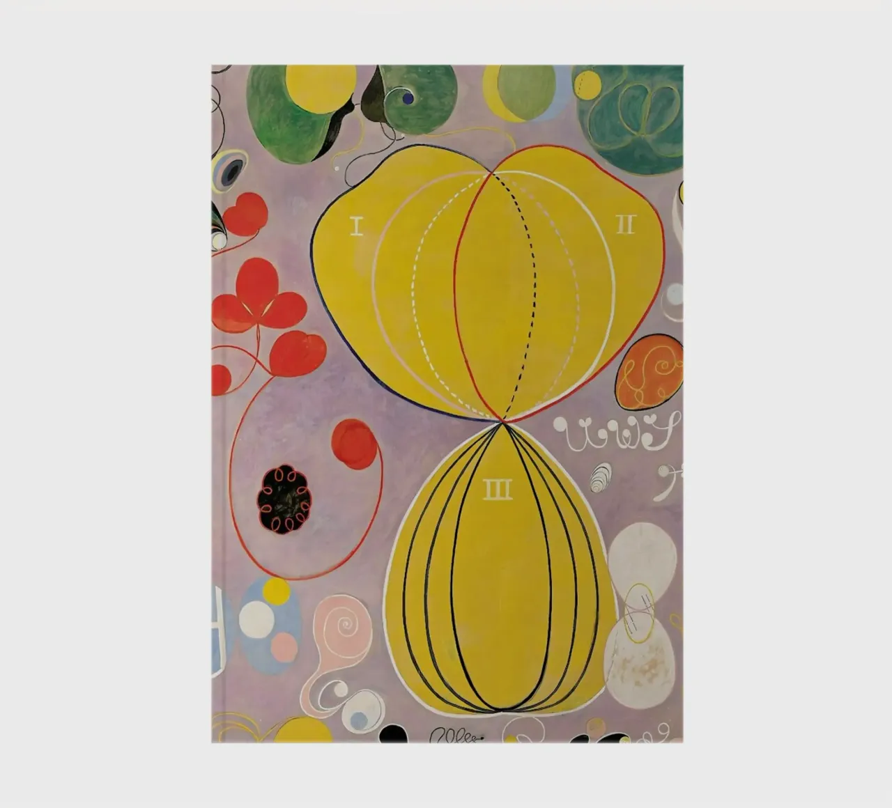 Hilma af Klint - The Ten Largest, No. 7 III Notizbuch von Vintage by JUNIQE